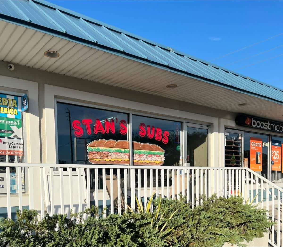 Stan's Subs storefront sign